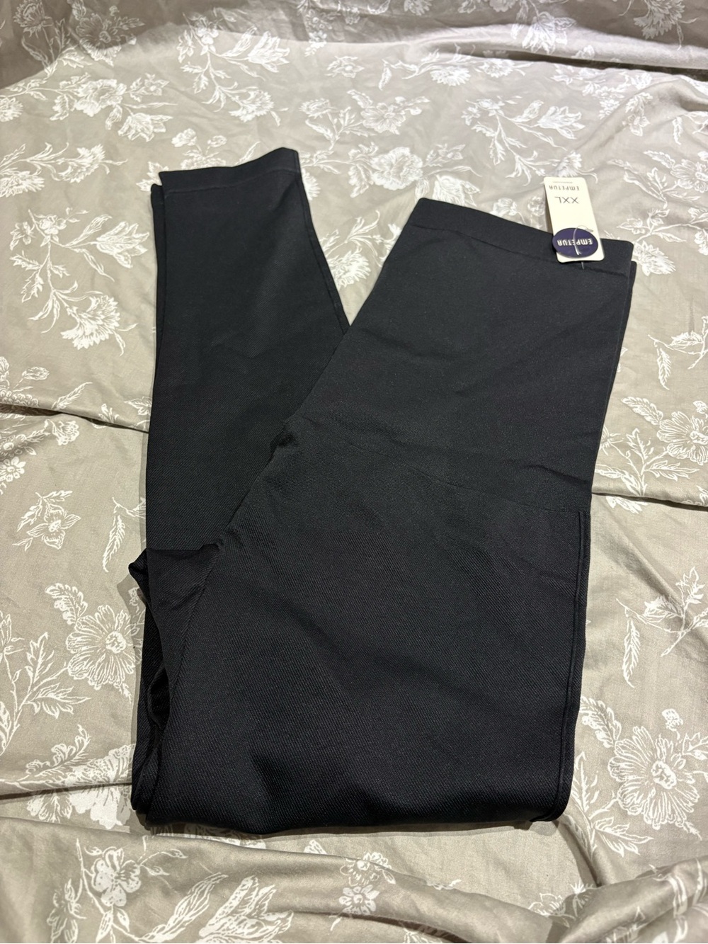 NWT Empetua black high waisted shaping leggings XXL shapermint